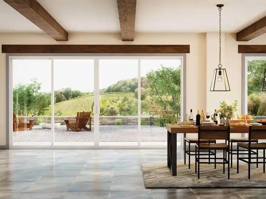 aluminum clad wood doors, WANJIA Hiseng